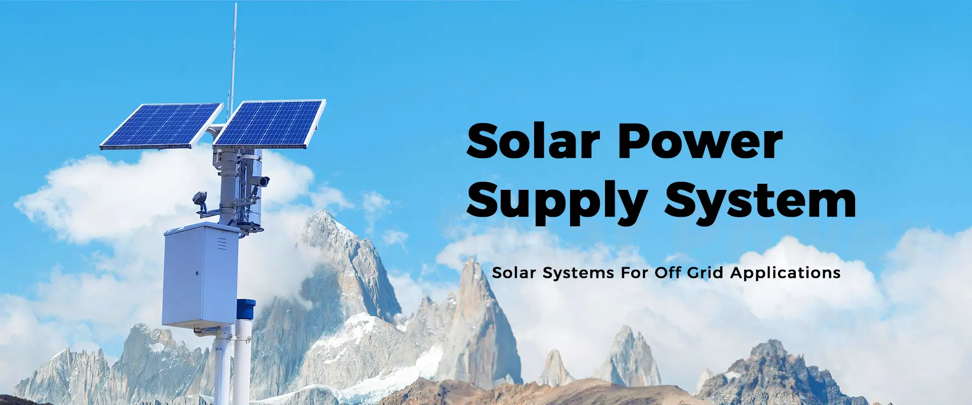 Off-Grid Solar Power Systems for CCTV, Starlink & Remote Equipment | ZEMU